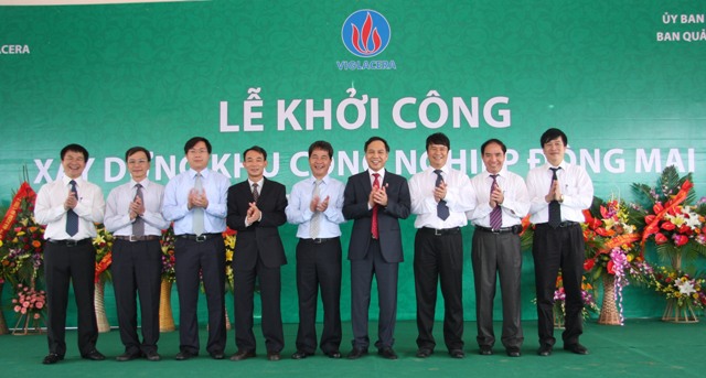 Lễ khởi công xây dựng KCN Viglacera Đông Mai tại Quảng Yên - Quảng Ninh